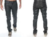 Calça jeans masculina, tecido resinado 20% DESCONTO