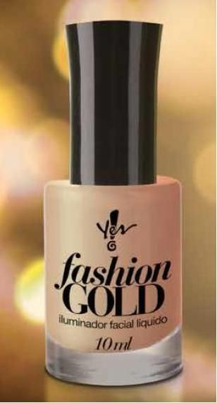 ILUMINADOR FACIAL LÍQUIDO MAKE. UP FASHION GOLD 10 ml -3364